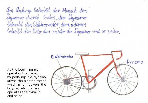 the perpetual bicycle...