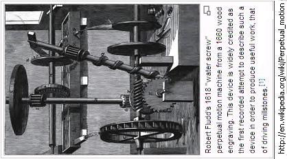 Fludd's perpetual machine...