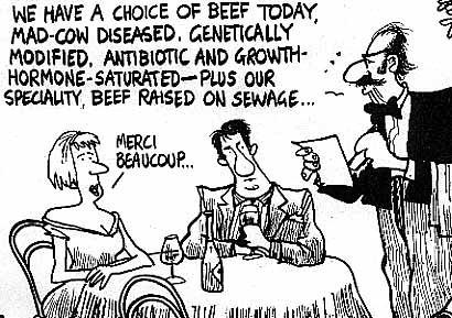 Tom Scott and his partner, 
self-portrait in restaurant;  37K