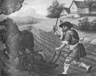 Animal-Man-powered agriculture...